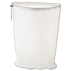 Laundry Net, Synthetic Fabric, 24w x 24d x 36h, White