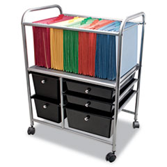 Advantus Letter/Legal File Cart with Five Storage Drawers