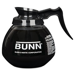 BUNN® 64 oz. Glass Decanter, Black Handle