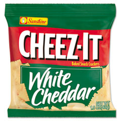 Sunshine® Cheez-It Crackers, 1.5 oz Single-Serving Snack Bags, White Cheddar, 8/Box