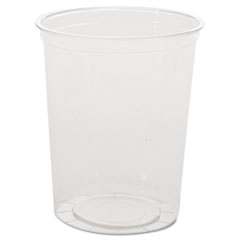 WNA Deli Containers, 32 oz, Clear, Plastic, 50/Pack, 10 Packs/Carton