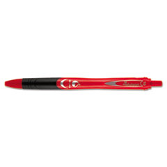 Zebra® Z-Mulsion Ballpoint Pen, 1mm, Red, Dozen