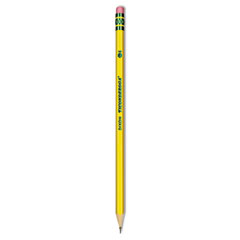 Ticonderoga® Pencils, HB (#2), Black Lead, Yellow Barrel, Dozen