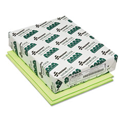 7530013982682, SKILCRAFT Neon Colored Copy Paper, 20 lb Bond Weight, 8.5 x 11, Neon Green, 500/Ream