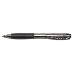 BIC® BU3 Retractable Ballpoint Pen, Bold, 1.0mm, Black, Dozen