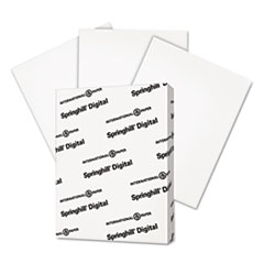 Springhill® Digital Vellum Bristol White Cover, 67 lb, 8.5 x 11, Vellum White, 250/Pack