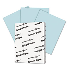 Springhill® Digital Index Color Card Stock, 90 lb, 8 1/2 x 11, Blue, 250 Sheets/Pack