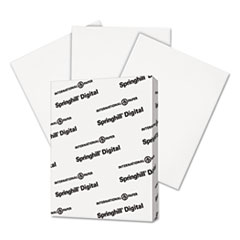 Springhill® Digital Index White Card Stock, 92 Bright, 90lb, 8.5 x 11, White, 250/Pack