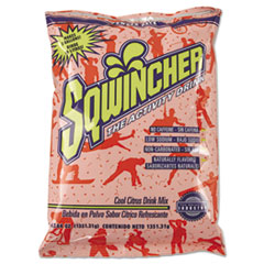 Sqwincher® Powder Pack Concentrated Activity Drink, Cool Citrus, 47.66 oz Packet, 16/Carton