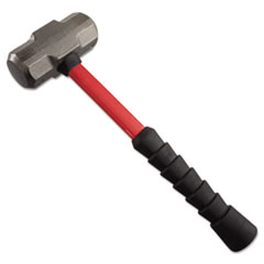 PROTO® Double-Faced Engineer's Hammer, 4lb, 14" Fiberglass Handle