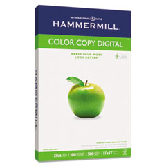 Hammermill® Copy Paper, 100 Brightness, 28lb, 11 x 17, Photo White, 500/Ream