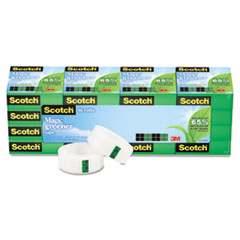 Scotch® Magic Greener Tape, 3/4" x 900", 1" Core, 16/Pack