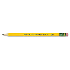 Ticonderoga® My First Ticonderoga Woodcase Pencil, HB #2, Yellow, 1 Dozen