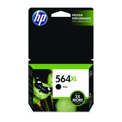 HP 564XL, (CN684WN) High-Yield Black Original Ink Cartridge HEWCN684WN