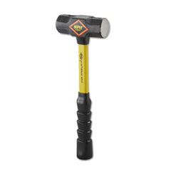 NUPLA® Blacksmiths' Double Face Sledge Hammer, 3lb, 14" Handle