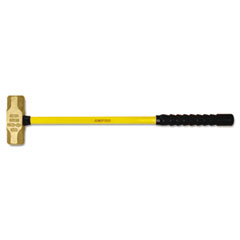 Ampco Safety Tools Sledge Hammer, 10lb, Fiberglass Handle