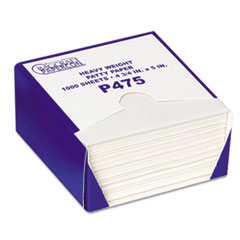 Bagcraft P475 DryWax Patty Paper Sheets, 4 3/4 x 5, White, 1000/Box, 24 Boxes/Carton