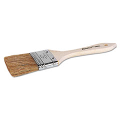Weiler® Econoline Chip and Oil Brush, 1/2" Trim, White Hog Bristle, Wood Handle