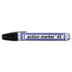 DYKEM® Action Marker Dye-Based Permanent Marker, Bullet Tip, Black