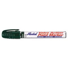 Markal® Valve Action Paint Marker, Green