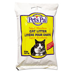 Pet's Pal Traditional Clay Kitty Litter, 100% Natural, Gray