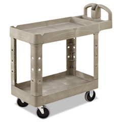 Rubbermaid® Commercial Utility Cart, 500-lb Capacity, 17.25w x 30d, Beige