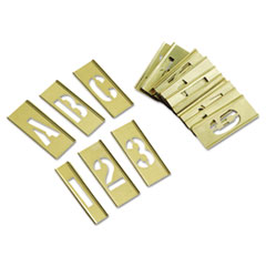 C.H. Hanson® 45-Piece Combination Letter and Number Stamp Set