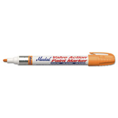 Markal® Valve Action Ppaint Marker, Orange