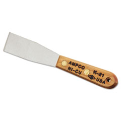 Ampco Safety Tools Putty Knife, 1 1/4" x 3 9/16" Blade, 7 1/2" Long