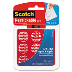 Scotch® Restickable Mounting Tabs