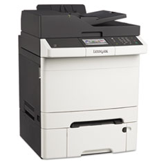 Lexmark™ CX410dte Multifunction Color Laser Printer, Copy/Fax/Print/Scan