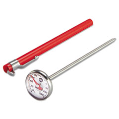 Rubbermaid® Commercial Industrial-Grade Analog Pocket Thermometer, 0F to 220F