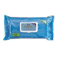 Sani Professional® Hygea Adult Wash Cloths, 1-Ply, 9.5 x 11.5, Unscented, White, 60 Wipes/Tub, 6 Tubs/Carton