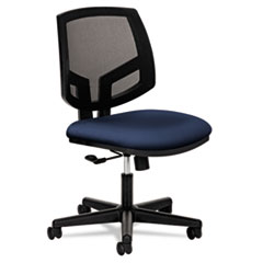 HON® Volt Series Mesh Back Task Chair, Navy Fabric