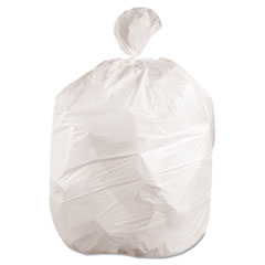 23 Gallon Garbage Bags Clear, 28x45, 0.90mil, 50 Bags HERH5645TCRC1