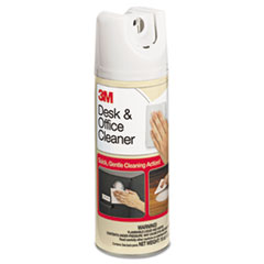 3M™ Desk and Office Spray Cleaner, 15 oz Aerosol Spray, 12/Carton