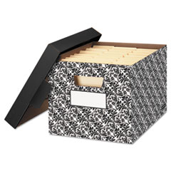 Bankers Box® STOR/FILE™ Decorative Medium-Duty Storage Boxes