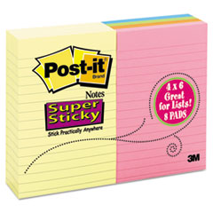 Post-it® Notes Super Sticky Pad Collection Assortment Pack