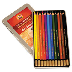 Koh-I-Noor Mondeluz Aquarelle Colored Pencils, Assorted