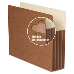Smead® Redrope TUFF® Pocket Drop-Front File Pockets with Fully Lined Gussets