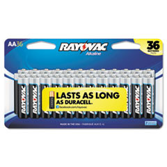 Rayovac® High Energy Premium Alkaline Battery, AA, 36/Pack