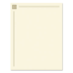 Geographics® Design Suite Paper, 28 lbs., 8 1/2 x 11, Gold Foil, 40 Sheets
