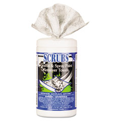 SCRUBS® Graffiti & Spray Paint Remover Towels