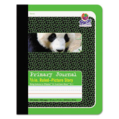 Pacon® Primary Journal, D'Nealian K, Zaner-Bloser 1, Manuscript Format, Green Cover, (100) 9.75 x 7.5 Sheets