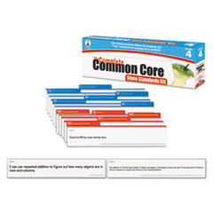 Carson-Dellosa Publishing Common Core State Standard Pocket Chart Cards, Language Arts & Math, Grade 4