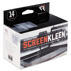 Read Right® Alcohol-Free ScreenKleen™ Wipes