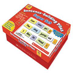 Scholastic Sentence-Building Tiles Super Set, Ages 5-8