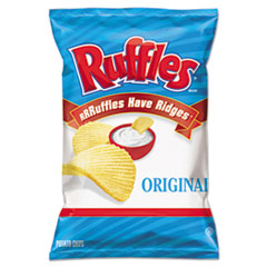 Ruffles® Original Potato Chips, 1.5 oz Bag, 64/Carton