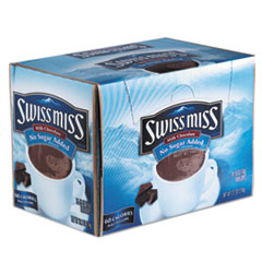 Swiss Miss® Hot Cocoa Mix, No Sugar Added, 24 Packets/Box