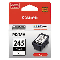 Canon® 8278B001 (PG-245XL) ChromaLife100+ High-Yield Ink, 300 Page-Yield, Black